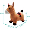 image:imageLEXiBOOK Inflatable Jumping Horse BGP050Horse  Brown with cover