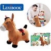 image:imageLEXiBOOK Inflatable Jumping Horse BGP050Horse  Brown with cover