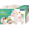 image:imageLEXiBOOK Inflatable Jumping Horse BGP050Unicorn  Pink  white with cover