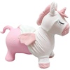 image:imageLEXiBOOK Inflatable Jumping Horse BGP050Unicorn  Pink  white with cover