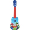 image:imageLEXIBOOK  Nintendo Mario Luigi My First Guitar 6 Nylon Strings 53 cm Guide Included BlueRed K200NISuper Mario