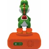 image:imageLEXIBOOK Super Mario Yoshi Nightlight Alarm Clock Sounds and Melodies LCD Backlit Screen Luminous Snooze Orange RL800NI1Super Mario  Yoshi