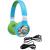 image:imageLEXiBOOK The Smurfs Bluetooth Headphones BlueGreen HPBT010SFSmurfs