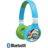 image:imageLEXiBOOK The Smurfs Bluetooth Headphones BlueGreen HPBT010SFSmurfs