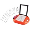 image:imageLEXiBOOK Unicorn Drawing Projector 4 tampons 10 templates Lighting Screen 1 Pen Included Artistic and Creative Toy for Girls and Boys PinkPurple CR310UNIMiraculous