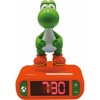 image:imageLEXIBOOK Super Mario Yoshi Nightlight Alarm Clock Sounds and Melodies LCD Backlit Screen Luminous Snooze Orange RL800NI1Super Mario  Yoshi