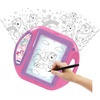 image:imageLEXiBOOK Unicorn Drawing Projector 4 tampons 10 templates Lighting Screen 1 Pen Included Artistic and Creative Toy for Girls and Boys PinkPurple CR310UNIUnicorn