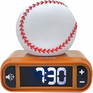 image:imageLEXiBOOK Disney Princess Nightlight Alarm Clock RL800DPBaseball