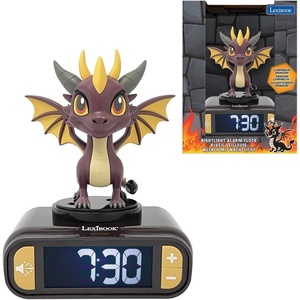 image:imageLEXiBOOK Disney Princess Nightlight Alarm Clock RL800DPDragon