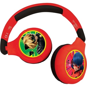 image:imageLEXiBOOK The Smurfs Bluetooth Headphones BlueGreen HPBT010SFMiraculous