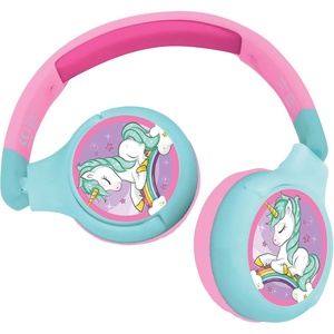 image:imageLEXiBOOK The Smurfs Bluetooth Headphones BlueGreen HPBT010SFUnicorn