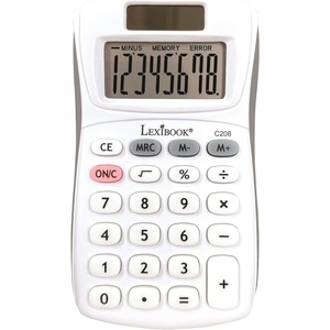 image:imageLexibook 10 Digit Folding Desktop Calculator C210C208