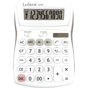 image:imageLexibook 10 Digit Folding Desktop Calculator C210C210