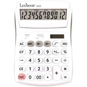 image:imageLexibook 10 Digit Folding Desktop Calculator C210C212