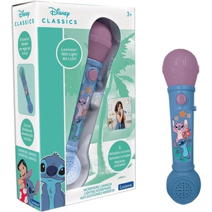 image:imageLexibook Gabbys Dollhouse Illuminated Microphone for Kids Musical Toy Builtin Speaker Light Effects Demo Tunes Included PinkBlue MIC80GDHDisney Stitch