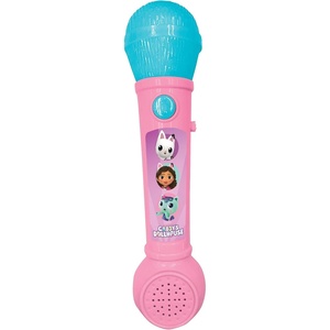 image:imageLexibook Gabbys Dollhouse Illuminated Microphone for Kids Musical Toy Builtin Speaker Light Effects Demo Tunes Included PinkBlue MIC80GDHmodern