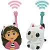 image:imageLEXIBOOK Gabbys Dollhouse 3D WalkieTalkies Range 500m 2 Communication Channels Belt Clip PinkGreen TW18GDHLXB
