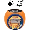 image:imageLEXIBOOK Naruto Projector Alarm Clock with Snooze Function Night Light with Timer LCD Screen BatteryPowered Orange RL977NALXB