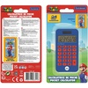 image:imageLEXIBOOK Pocket Calculator Super Mario Conventional and Advanced Calculator Functions Rigid Protective Cover with Battery RedBlue C45NILXB
