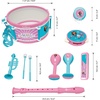 image:imageLexibook The Gabby Dollhouse Set of 7 Musical Instruments Drum Maracas Castanet Harmonica Flute Trumpets Tambourine Musical Toy Handy to Carry PinkBlue K360GDH