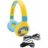 image:imageLEXiBOOK Despicable Me 2in1 Bluetooth Headphones for Kids Stereo Wireless Wired Kids Safe Foldable Adjustable Yellow HPBT010DES