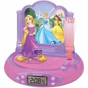 image:imageLEXiBOOK Disney Princess Projector Radio Clock RP515DP